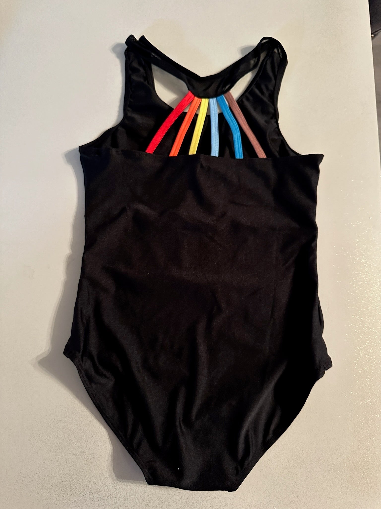 Choose Love- Black Leo w/Rainbow Straps