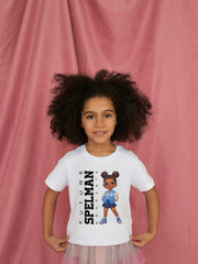 Kids Future Spelman Graduate white tee shirt