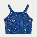 Firefly Print Strappy Dance Tank Top