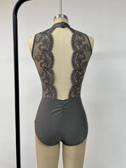 Choose Love- Lace Open Back Leo