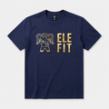 ELEFIT Navy & Gold Logo Tee