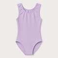 ELEFIT Solid Lavender Sleeveless Dance Leotard