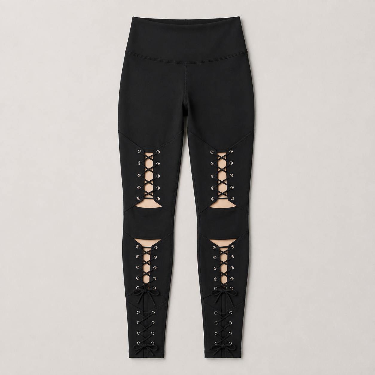 Rebel Lace-Up Leggings