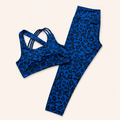 Electric Blue Leopard Active Set