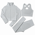 Mist Waffle Active Set (3-Piece )