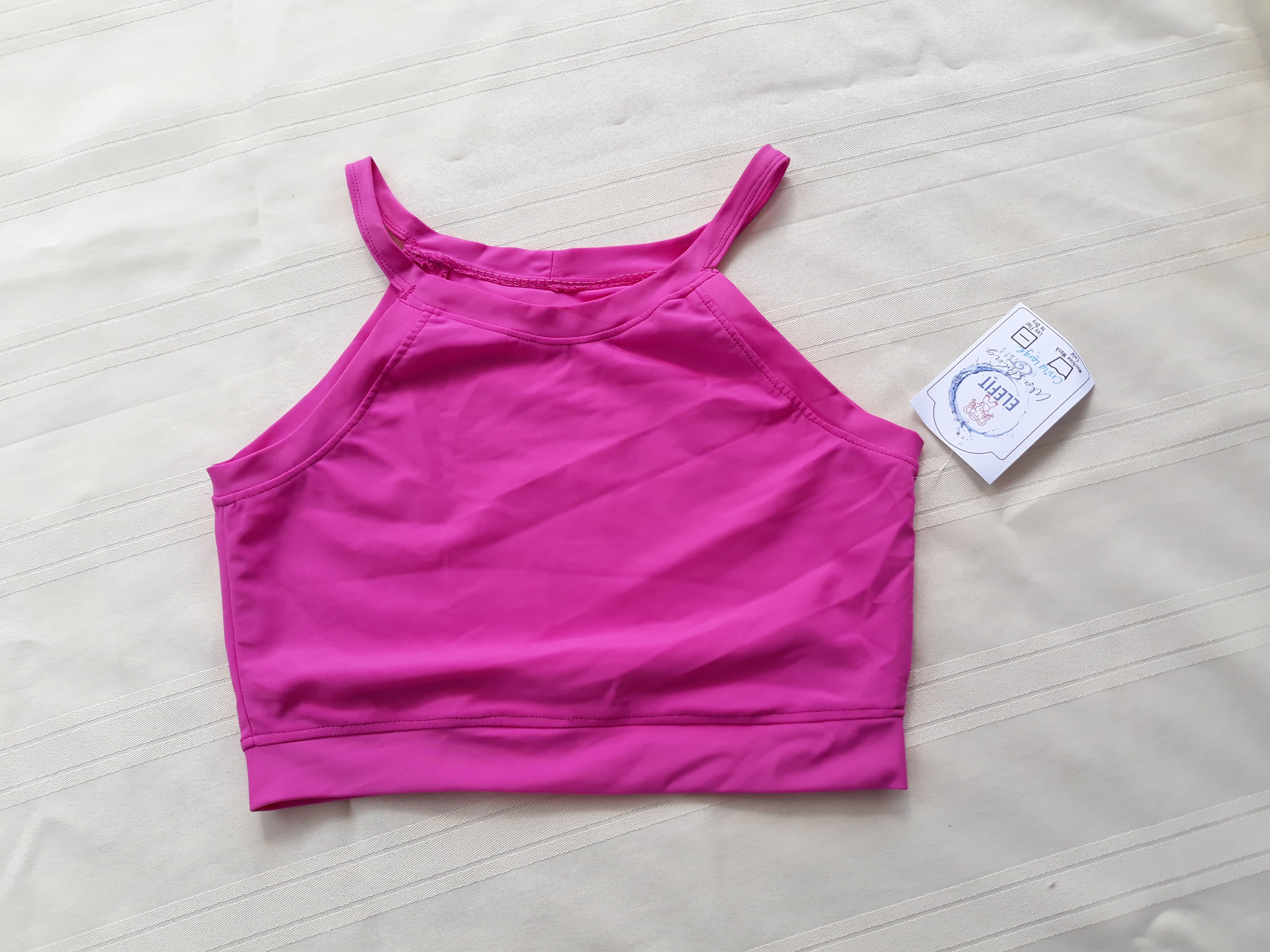 Pink Strappy Tank