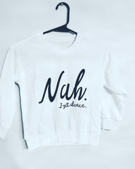 Dance Sweatshirt- White